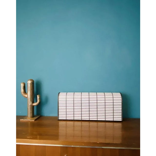 Plastic Postmodern Reticulated Lamp in the Style of J. Hoffman, Italy, 1980s For Sale - Image 7 of 18