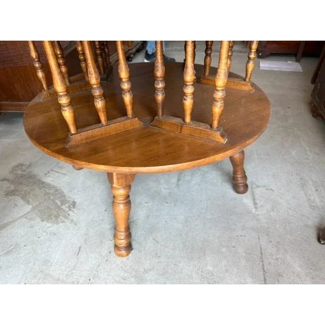 1950s 1950s O'Hearn Solid Maple Revolving Table For Sale - Image 5 of 7