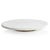 Caserta Ribbed Finish White Marble Lazy Susan For Sale - Image 4 of 4