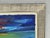 Abstract California Sunset - Blue, Red & Yellow Modern Abstract Landscape Seascape Art 1997 For Sale - Image 3 of 16