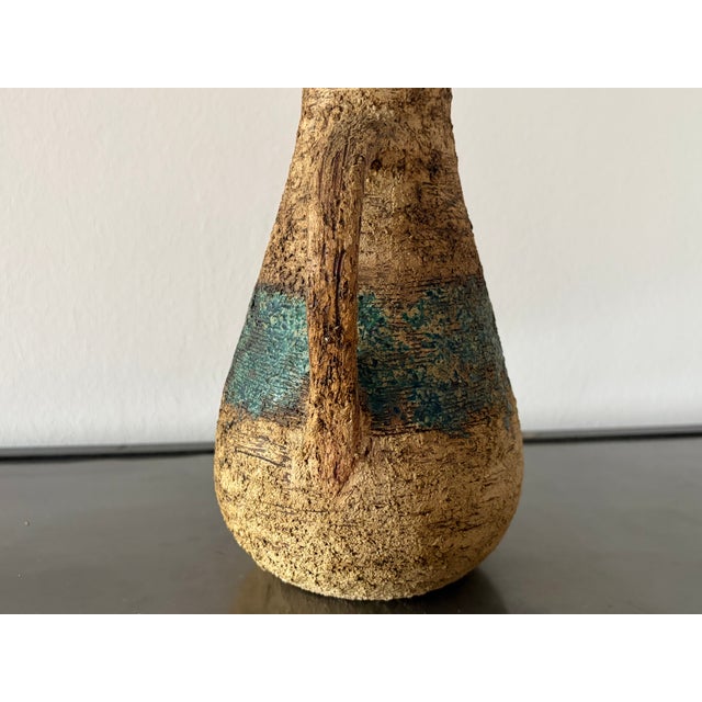 Brutalist Ceramic Vase from Terraform Studiokeramik Göllner, 1960s For Sale - Image 12 of 18