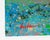 Paper 1989 “Wildflower Mountain” Abstract Acrylic Landscape Diptych by Harry Hilson For Sale - Image 7 of 9