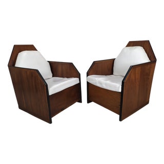 Set of Art Deco Armchairs, 1930s For Sale