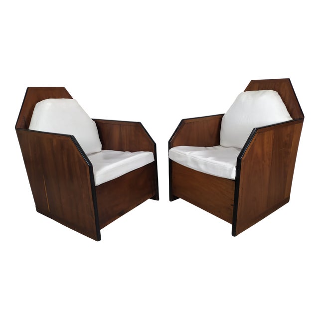 Set of Art Deco Armchairs, 1930s For Sale