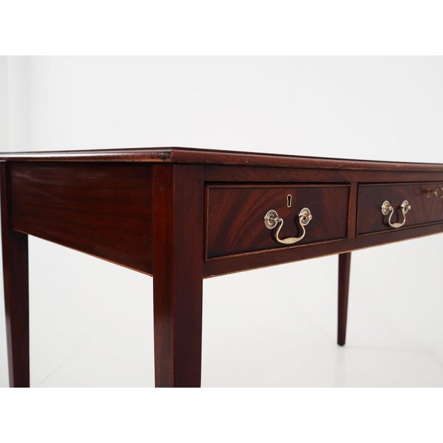 Danish Mahogany Desk, 1970s For Sale - Image 11 of 18
