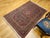 1900 - 1909 Vintage Persian Kashan Area Rug, Hand-Knotted Wool, Floral Pattern, Navy & Red, 5x7 For Sale - Image 5 of 16