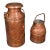 Vintage Dairy Set, English Copper, Milk Churn, Pail, Country Kitchen, Circa 1950 For Sale