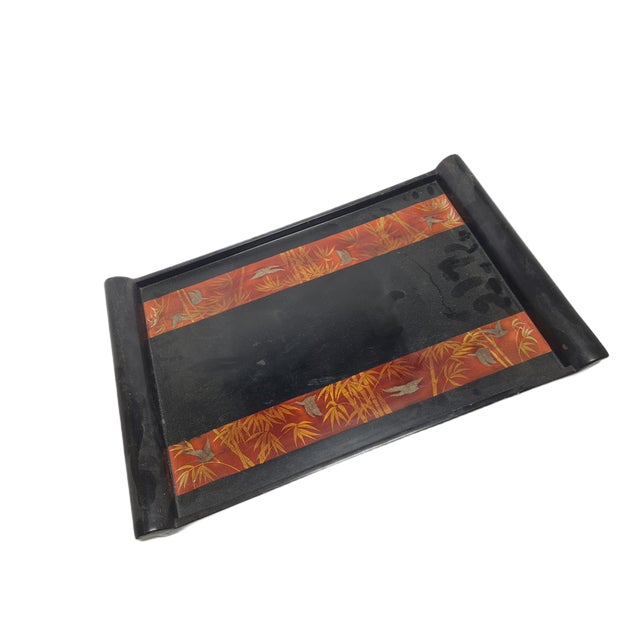 Japanese Lacquerware Tray, 1920s, in Very Good conditions. Designed 1920 to 1949