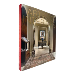 2000s Illustrated Folio, Suzanne Lovell's Artistic Interiors: Designing With Fine Art Collections (Signed) - 1 Book
