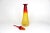 Mid-Century Modern 1960's Handblown Spiral Amberina Crackle Glass Decanter For Sale - Image 3 of 11