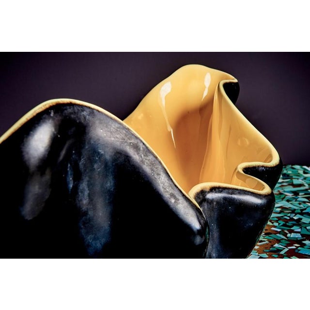 Ceramic Sculptural Table Lamp attributed to Vallauris, France, 1950s For Sale - Image 7 of 11