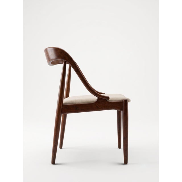 Vintage Scandinavian Chairs by Johannes Andersen for Uldum Møbelfabrik, 1960, Set of 4 For Sale - Image 6 of 6