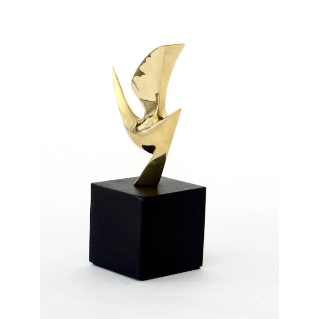 Mid-Century Modern Philippe Jean Bronze Bird Sculpture Signed and Numbered 85/300 France circa 1960 For Sale - Image 3 of 11