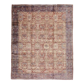 Galerie Shabab Collection Early 20th Century Persian Mahal Room Size Carpet For Sale