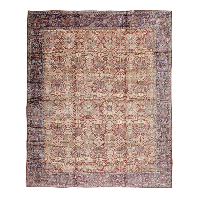 Galerie Shabab Collection Early 20th Century Persian Mahal Room Size Carpet For Sale