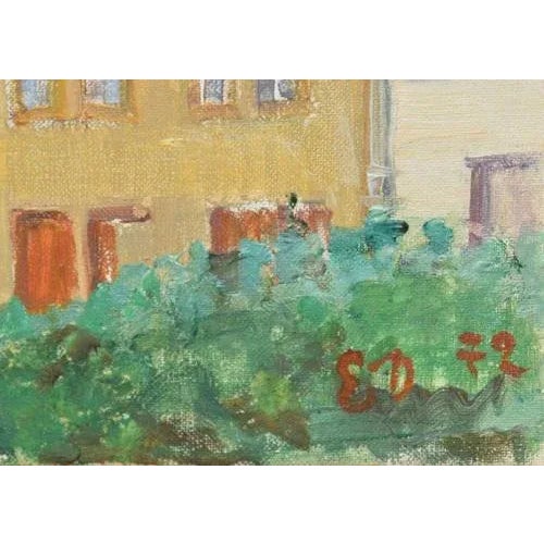 1972. Canvas duplicated on carton, oil. 26 x 35 cm