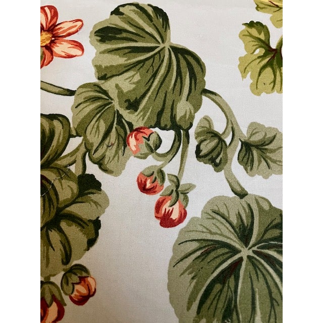 Schumacher Vintage Botanical Fabric by the Yard : Williamsburg Interpretation by Schumacher Fabrics For Sale - Image 4 of 8