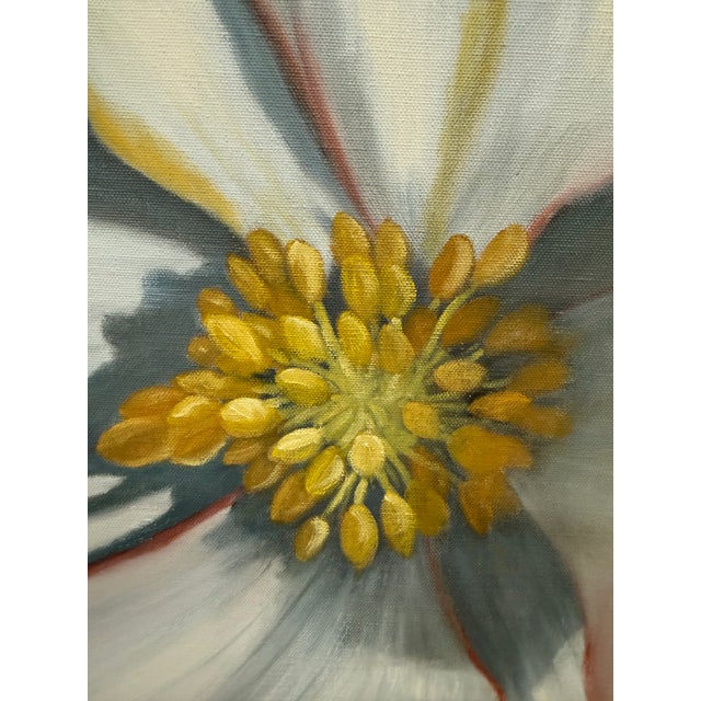 Jacqueline Wakelee Blooming Flower, Signed For Sale - Image 11 of 12