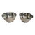 Vintage Silver Plate Bowls by Oneida Silversmiths and WeberWilcox IS - Pair For Sale