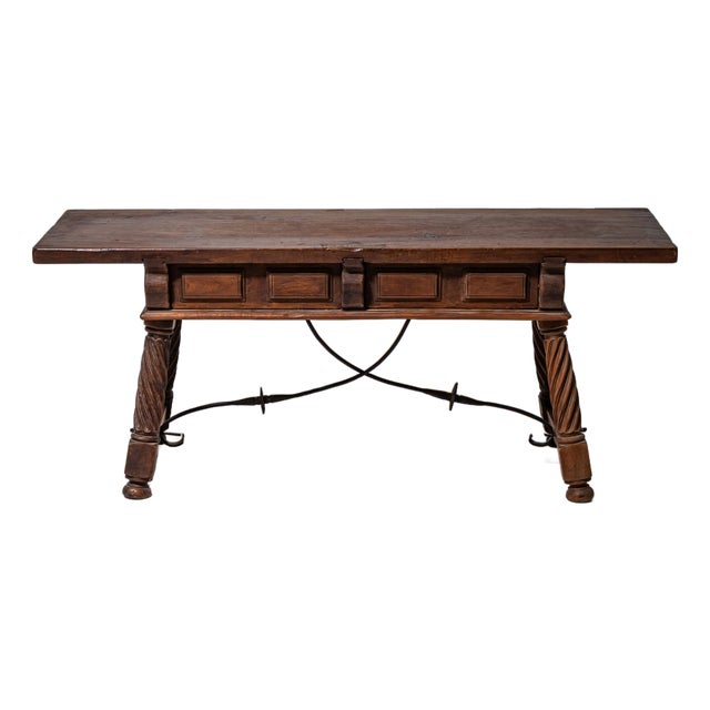 Antique Spanish Console Table, 1800s For Sale
