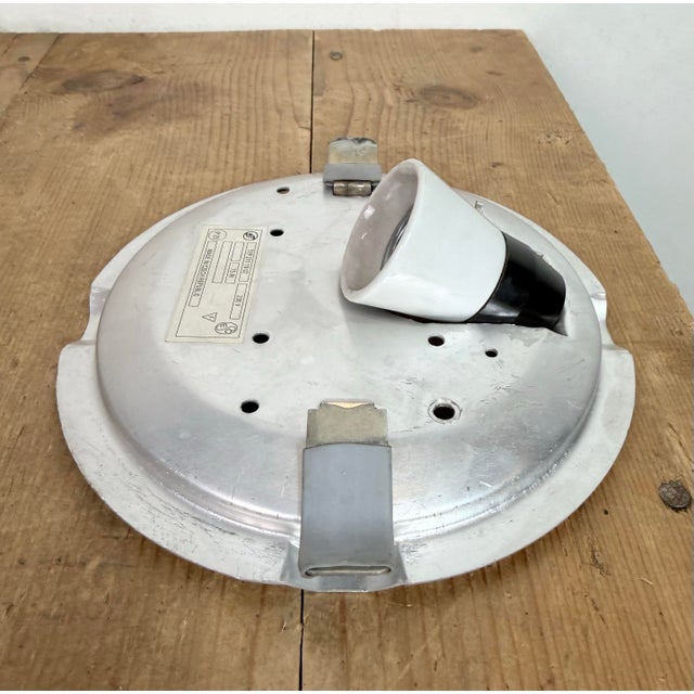 Vintage Glass Wall Light, 1970s For Sale - Image 10 of 17