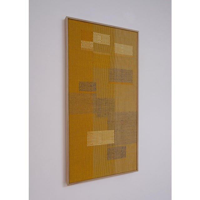 Gleaning No. 90 Handwoven Wall Art by Susanna Costantini For Sale - Image 4 of 6