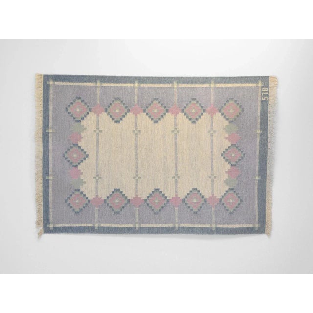 Mid-Century Swedish Rug, 1960 For Sale - Image 6 of 6