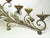 Pair of Antique Italian Wrought Iron Candelabras For Sale - Image 9 of 18