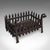Antique Fireplace Hearth Set, English, Cast Iron, Fire Back, Grate, Victorian For Sale - Image 9 of 12