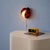 Lucinelle Ladybug Wall Lamp by Jean-Pierre Vitrac for Co&Co, France, 1970s For Sale - Image 3 of 12