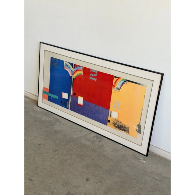 2020s Jasper John’s, Untitled 1964-‘65, Vintage Framed Print For Sale - Image 5 of 13