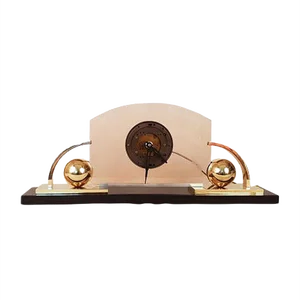 Large Art Deco Electric Clock, 1930s