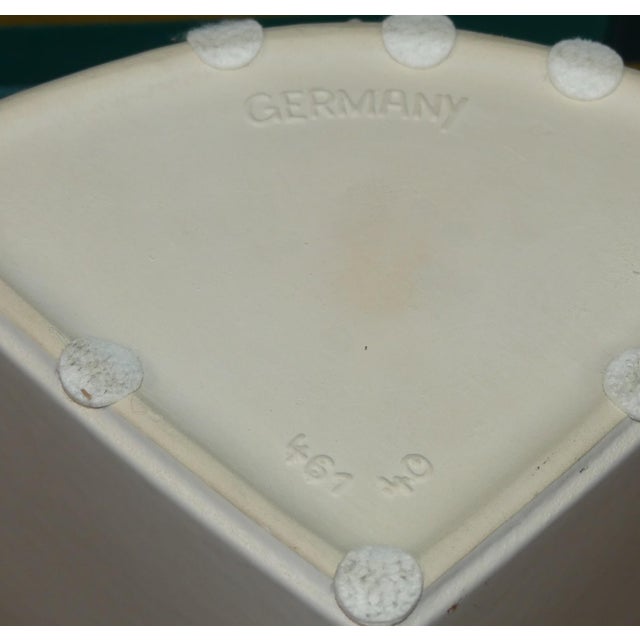1980s Vintage White Ceramic Model 461/40 Umbrella Stand from Scheurich Keramik, 1980s For Sale - Image 5 of 6
