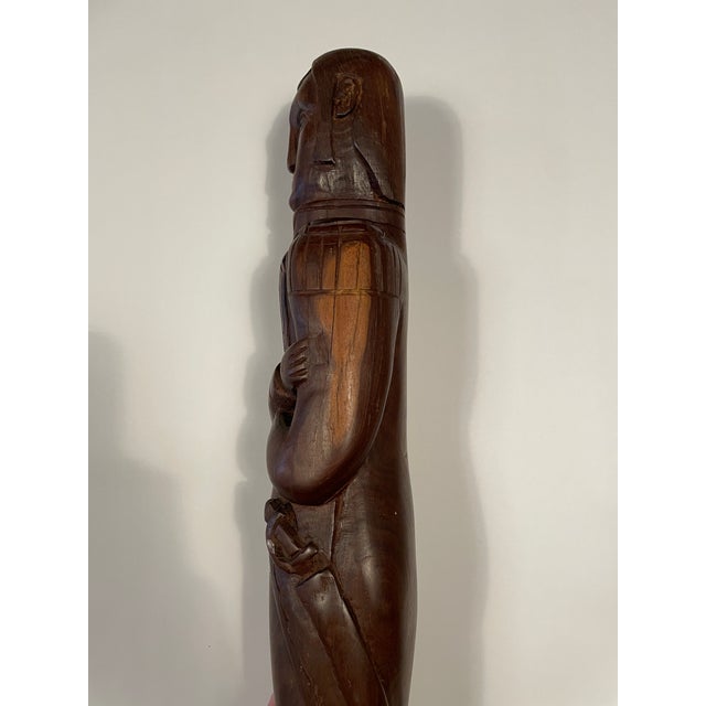General William Henry Harrison Folk Art Carving For Sale - Image 4 of 9