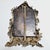 Antique Baroque Brass Table Mirror, 1890s For Sale - Image 10 of 16