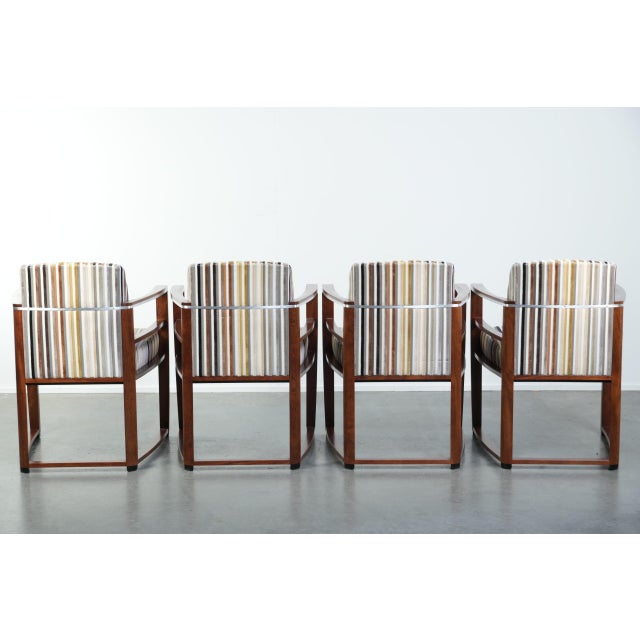 Art Deco Dining Chairs by Schuitema, Set of 4 For Sale - Image 3 of 18