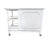 Ficks Reed Vintage Coastal Faux Bamboo Bar Cart / Server For Sale - Image 4 of 9