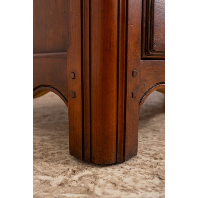 Hickory Chair Co French Cherry Marble Top Commode Chest For Sale - Image 13 of 17