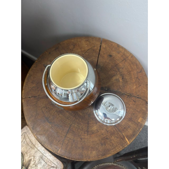 English Vintage English Tea Caddy For Sale - Image 3 of 4