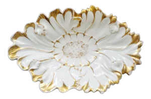 Antique 19th Century Spm Berlin German Porcelain Bavaria FA Schumann Bowl