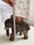 Painted Wood Elephant Figure, 1960s For Sale - Image 6 of 15