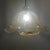Vintage Danish Ceiling Lamp with Murano Glass Lampshade from OMI, 1980s For Sale - Image 4 of 13