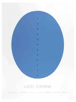 Lucio Fontana, Concetto Spaziale, Etching, 1967