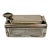 Antique Sterling Silver Cut Crystal Traveling Ink Well For Sale