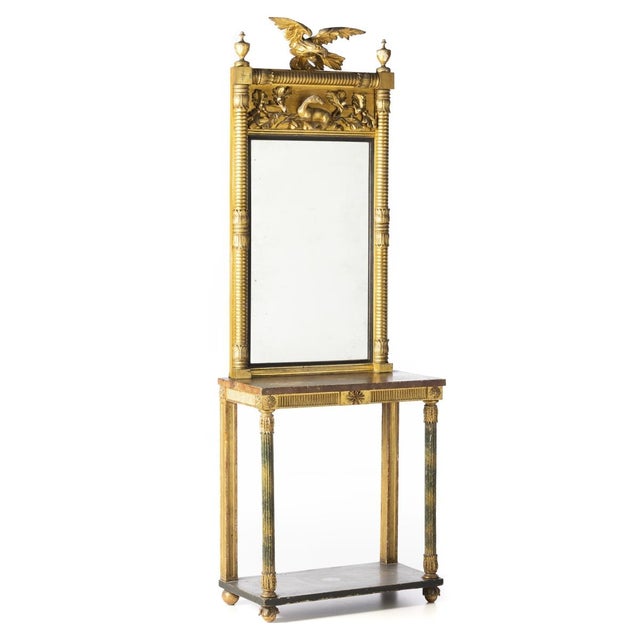 Goldenrod Antique Empire European Tremó, 1800s For Sale - Image 8 of 8