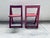 Vintage Trieste Folding Chairs by Aldo Jacober for Bazzani, Set of 2 For Sale - Image 17 of 18