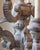 Mid 20th Century 20th Century French Carved and Painted Wood Twelve-Light Chandelier For Sale - Image 5 of 18