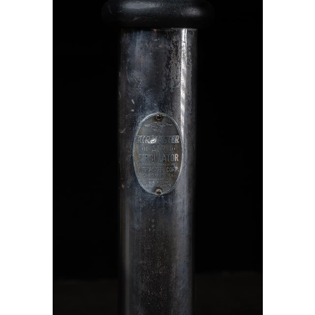 Mid 20th Century Space Age Industrial Floor-Length Fan by Airmaster For Sale - Image 4 of 8
