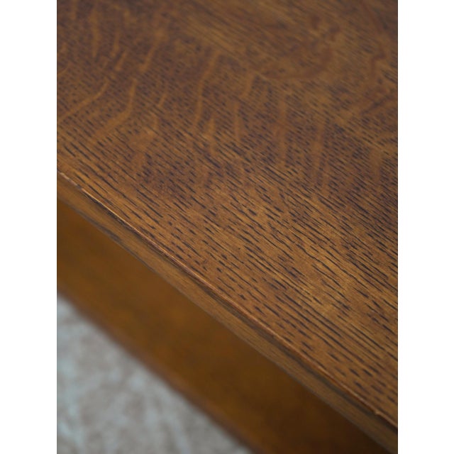 Stickley Mission Oak Coffee Table Arts & Crafts For Sale - Image 11 of 13