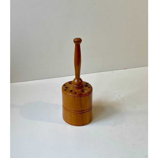 Mid-Century Modern Mid-Century Swedish Pencil Holder in Walnut, 1950s For Sale - Image 3 of 8